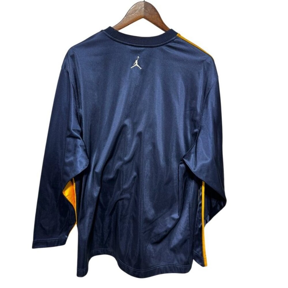 Jordan California Golden Bears Long Sleeve Shirt Blue/Gold Size XL - Picture 2 of 8